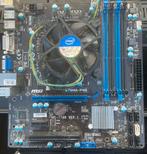 MSI B75MA-P45 moederbord, Ophalen of Verzenden, Gebruikt, Intel, DDR3