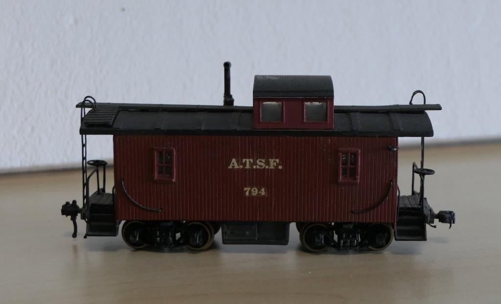 Caboose h0, Hobby en Vrije tijd, Modeltreinen | H0, Overige merken, Gebruikt, Gelijkstroom of Wisselstroom, Wagon