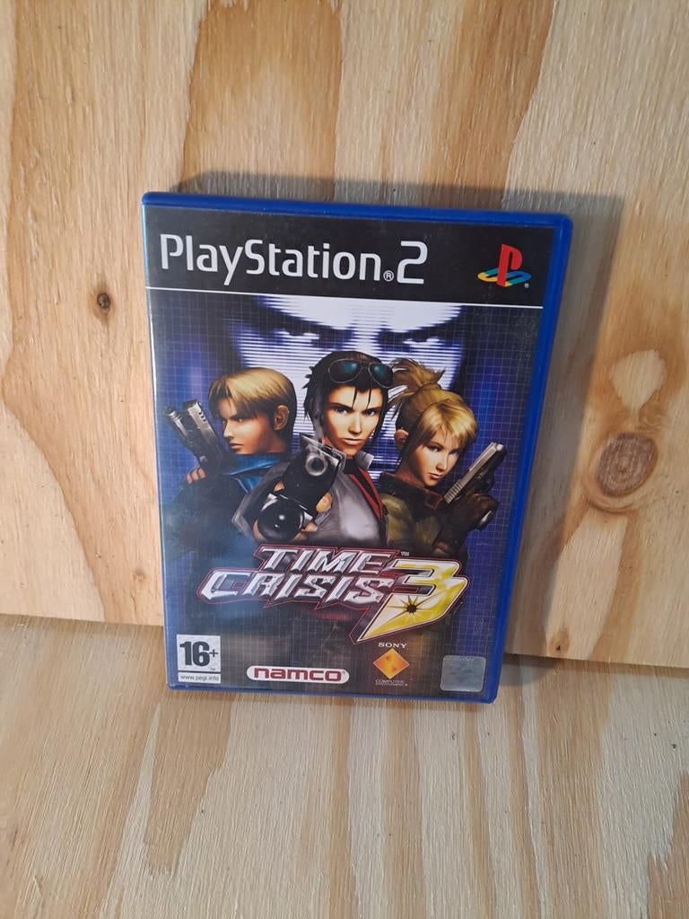 Time Crisis 3 - PlayStation 2 (PS2), Gebruikt, Shooter, 1 speler, Ophalen of Verzenden