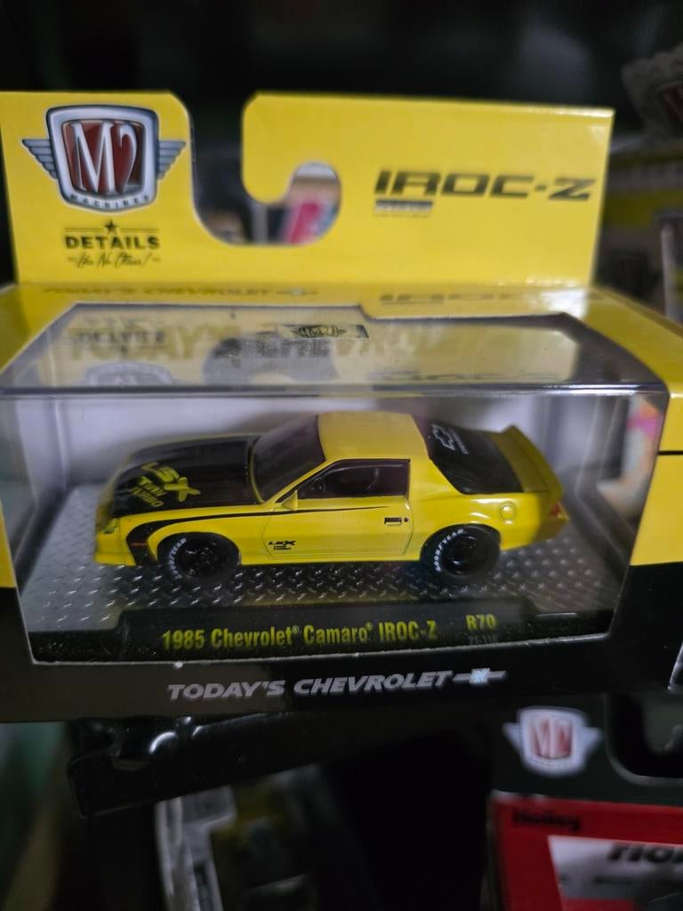 M2 1985 Chevrolet Camaro IROC-Z modelauto, Ophalen of Verzenden, M2, Onbekend, Onbekend