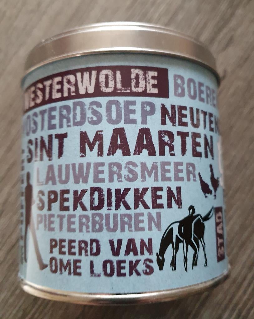 snoep of koekblik uit Groningen, Ophalen of Verzenden, Nieuw, Koek(jes)