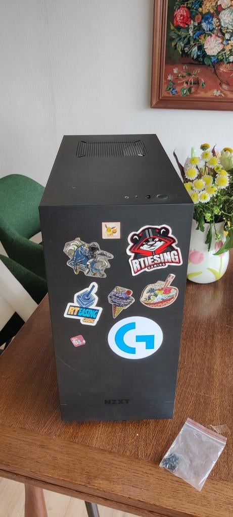 NZXT PC Behuizing Zwart, Computers en Software, Computerbehuizingen, Ophalen, Gebruikt