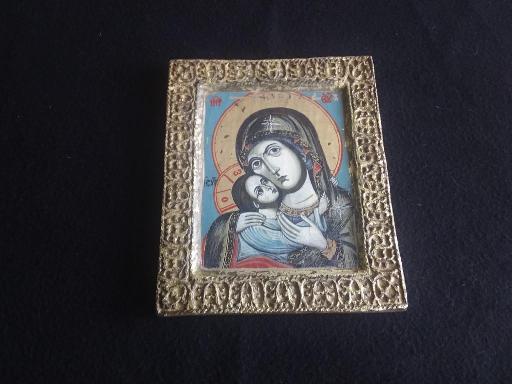 Icoon moeder Gods met kindje Jezus., Ophalen of Verzenden