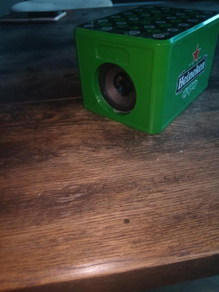 Heineken speaker in kratje design, Overige merken, Gebruikt, Overige typen, Ophalen of Verzenden