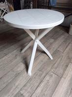 Inklapbare tafel doorsnede blad 65 cm hoogte 80 cm, Huis en Inrichting, Tafels | Eettafels, Ophalen, Kunststof, Gebruikt, 50 tot 100 cm