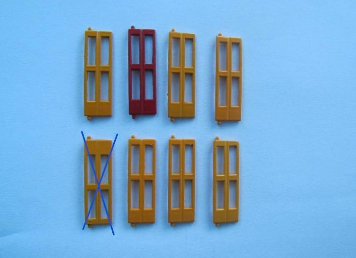 Tekno Denmark deurtjes voor de Scania CR76 bus., Hobby en Vrije tijd, Modelauto's | 1:50, Zo goed als nieuw, Bus of Vrachtwagen