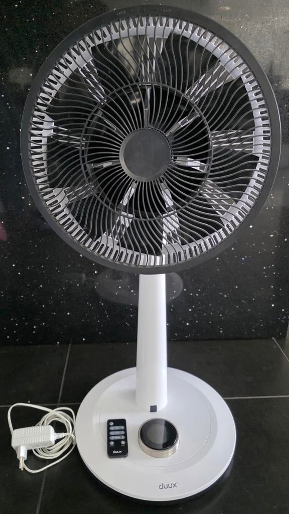 Duux ventilator met afstandsbediening, Ophalen, Ventilator met afstandsbediening, Zo goed als nieuw, Statiefventilator