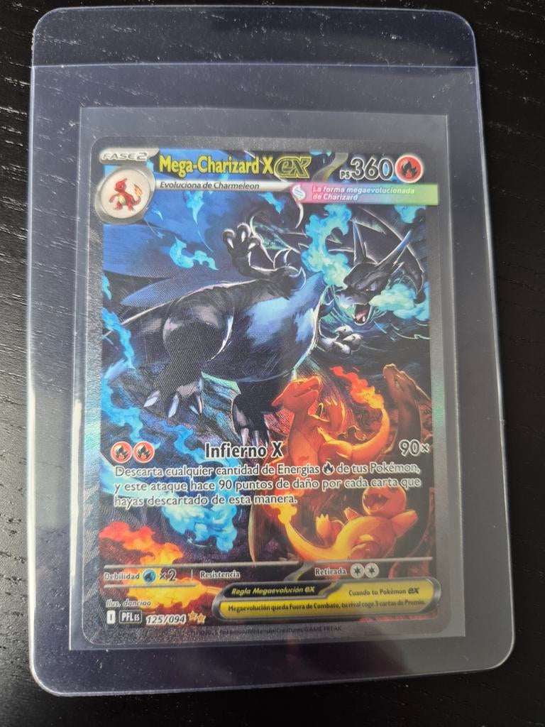 Mega Charizard X EX Spaans, Hobby en Vrije tijd, Verzamelkaartspellen | Pokémon, Ophalen of Verzenden