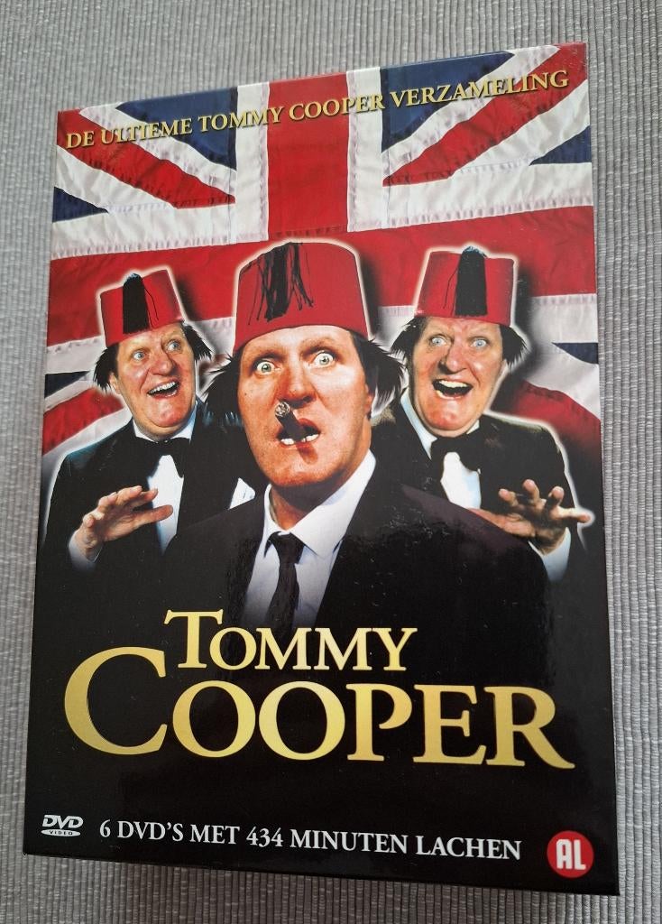 DVD-box Tommy Cooper, Alle leeftijden, Verzenden, Nieuw in verpakking, Tv-programma of Sketches