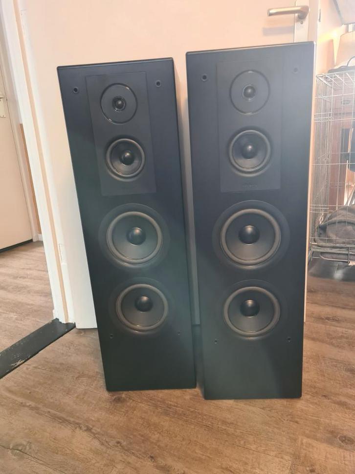 Philips FB 840, Audio, Tv en Foto, Luidsprekers, Zo goed als nieuw, Front, Rear of Stereo speakers, 120 watt of meer, Philips