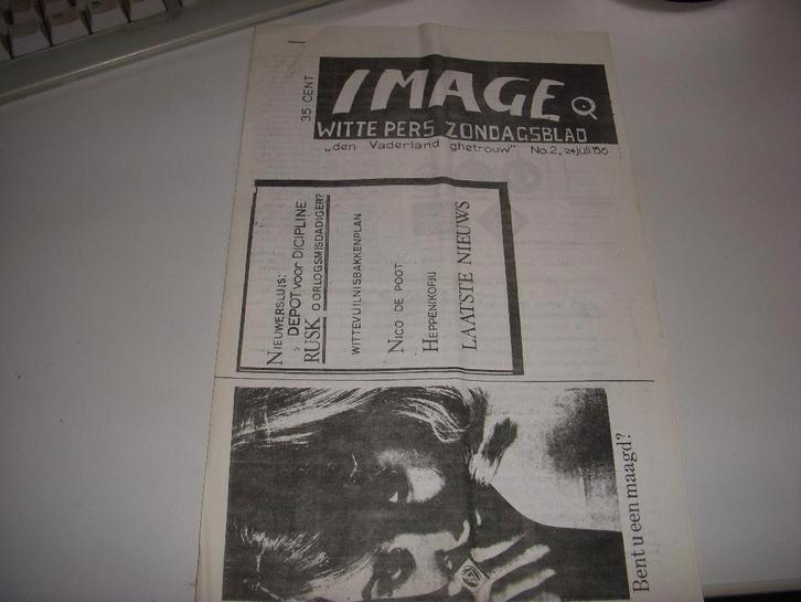 PROVO blad IMAGE Witte Pers Zondagsblad juli 1966, Boeken, Politiek en Maatschappij, Gelezen, Maatschappij en Samenleving, Nederland