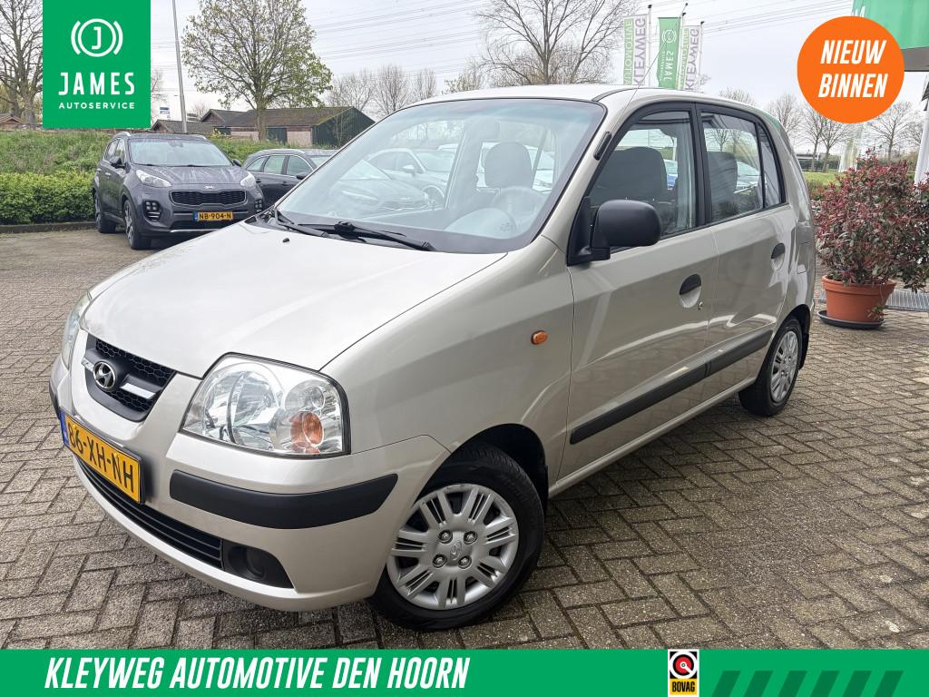 Hyundai Atos 1.1i Active Young, El Ramen Audio, Lage km stan, Keurmerk '100% Onderhouden', 31 €/maand, 4 cilinders, Origineel Nederlands