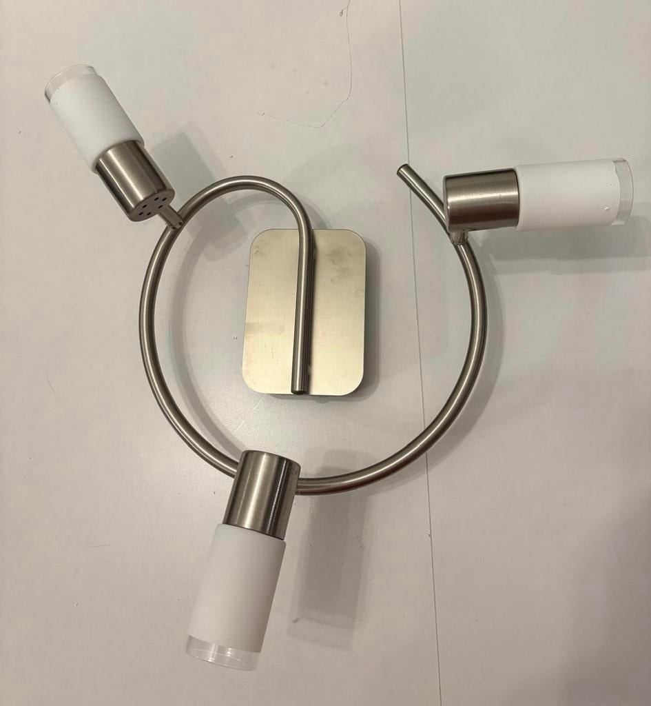 Plafondlamp 3 Spots Led Verlichting, Huis en Inrichting, Ophalen, Zo goed als nieuw