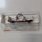 Fleischmann 5217 H0 Dieplader met 'betonbuis', Wisselstroom, Gebruikt, Fleischmann, Wagon