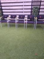 LANDE STOEL/STAPELSTOELEN/VERGADERSTOELEN, Ophalen, Zwart, Zo goed als nieuw, Stof