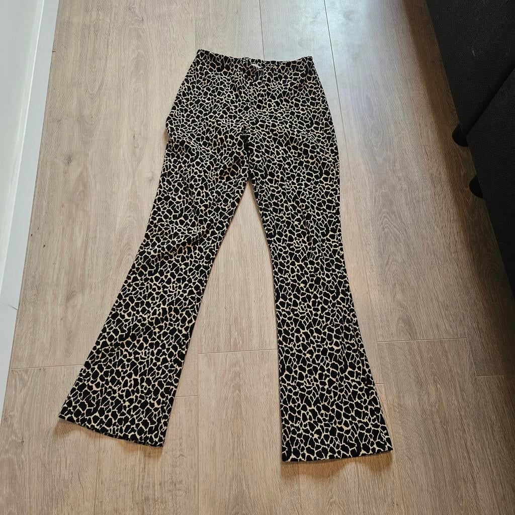 Costes Basic flared broek met print maat M, Ophalen of Verzenden