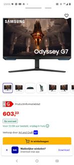 Samsung Odyssey g7 4k, Computers en Software, Monitoren, Ophalen, HDMI, IPS, 101 t/m 150 Hz
