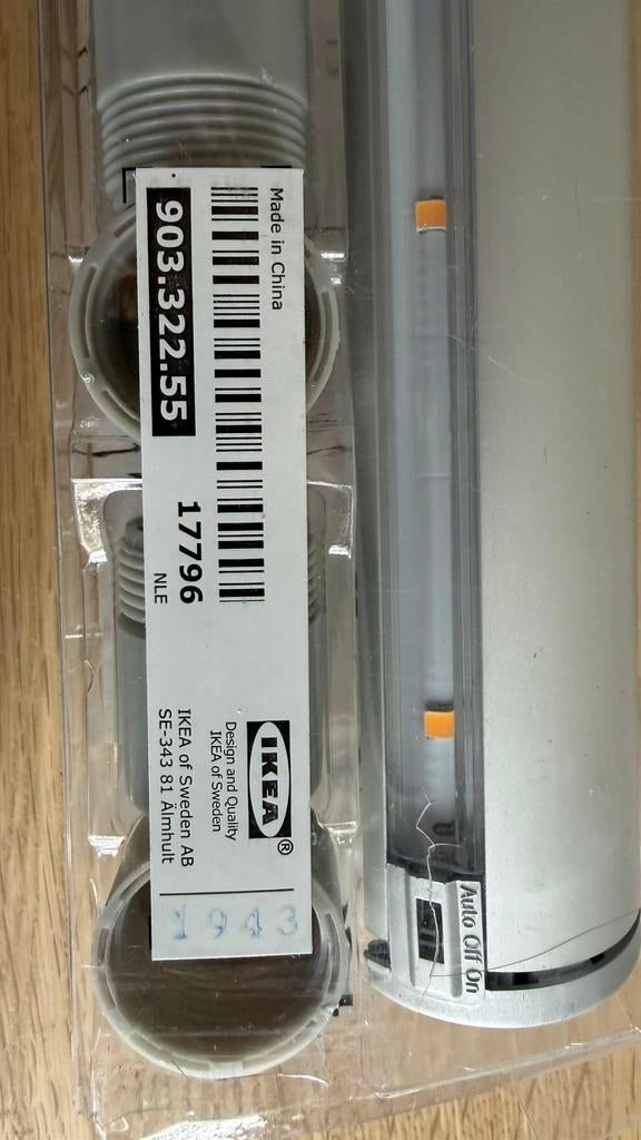 Ikea norrfly 3x 92cm & Trådfri 30w driver, Ophalen of Verzenden, Nieuw