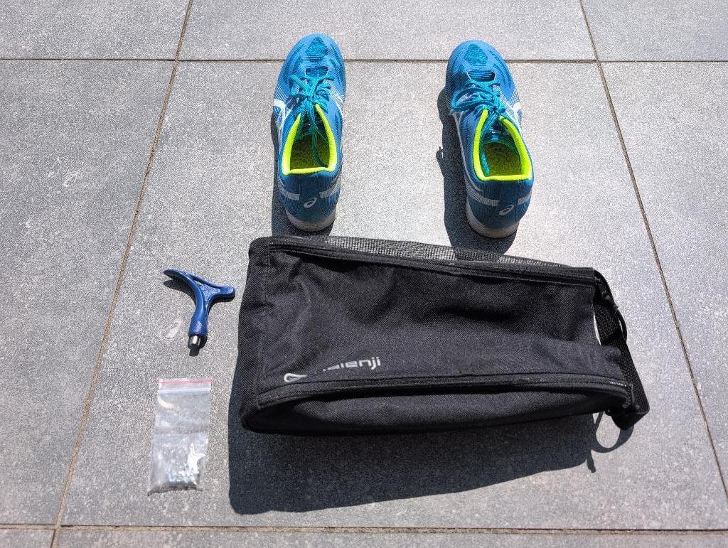 Asics Hyper MD atletiek schoenen spikes maat 44, Hardloopschoenen, Ophalen of Verzenden, Zo goed als nieuw, Hardlopen