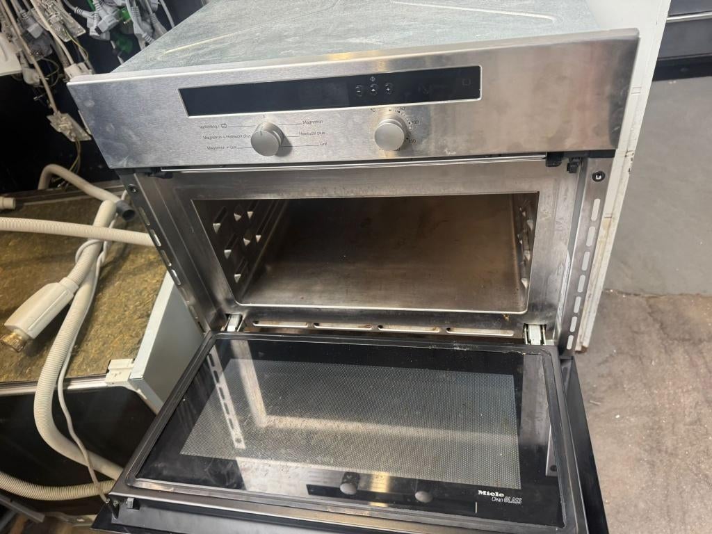Miele Combi oven schoon garantie bezorging, Minder dan 45 cm, Ophalen of Verzenden, Zo goed als nieuw, Inbouw