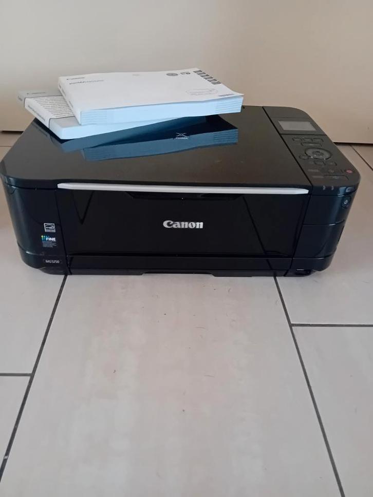 Canon PIXMA MG5200 printer, Computers en Software, Printers, Gebruikt, Printer, Kleur printen, Kopieren, Scannen, Zwart-en-wit printen