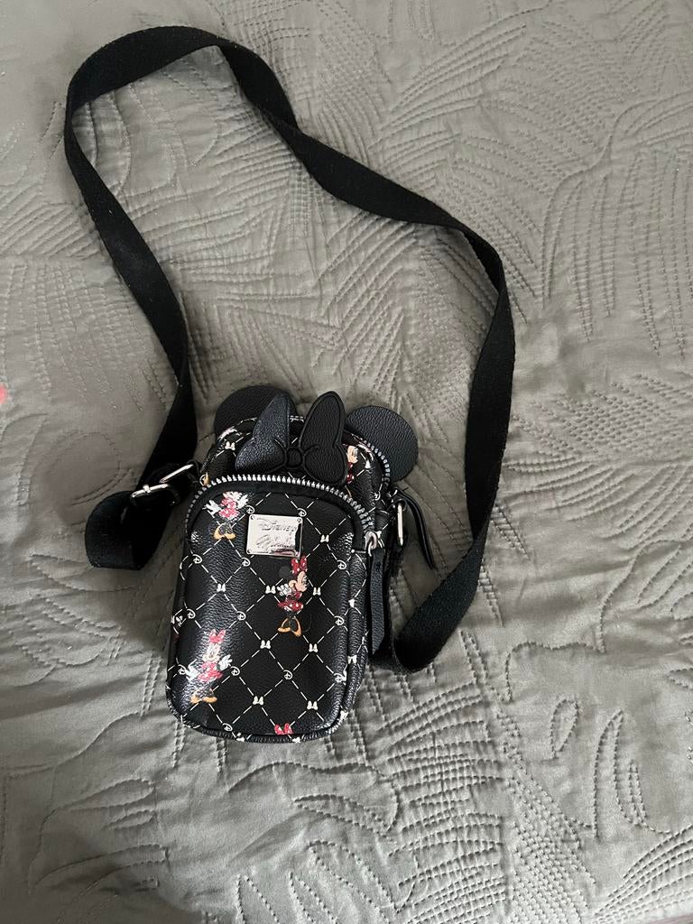 Leuke Minnie Mouse tas, Sieraden, Tassen en Uiterlijk, Tassen | Damestassen, Ophalen of Verzenden, Gebruikt, Zwart, Schoudertasje