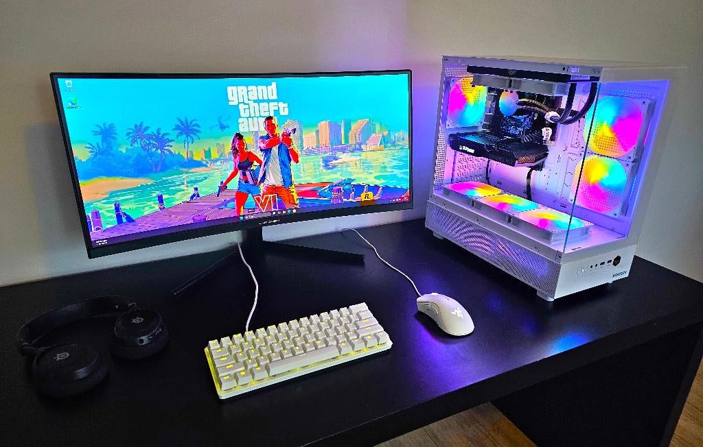 Prachtige RTX Game PC / Gaming Computer!, Computers en Software, Desktop Pc's, Virtual Reality, Zo goed als nieuw, SSD, Intel Core 11600K