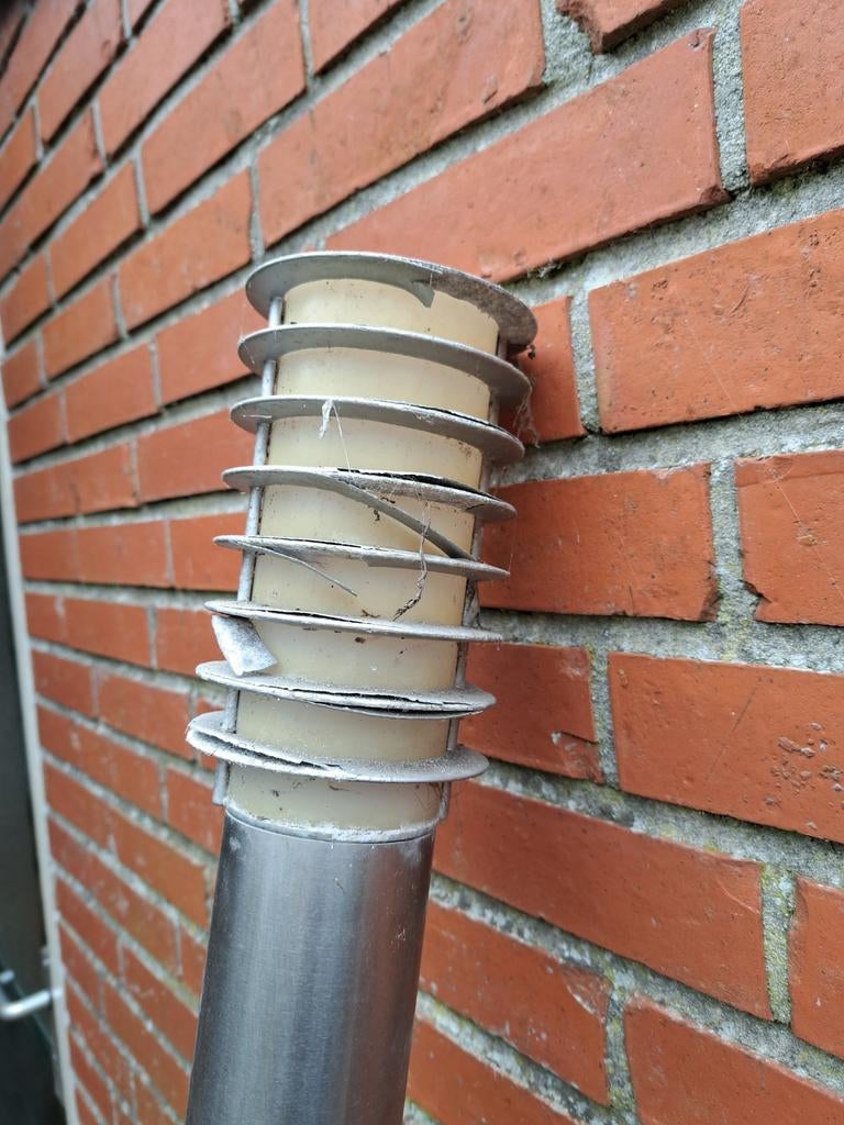 Tuinlantaarn, Gebruikt, Staande lamp, Ophalen of Verzenden, Netvoeding