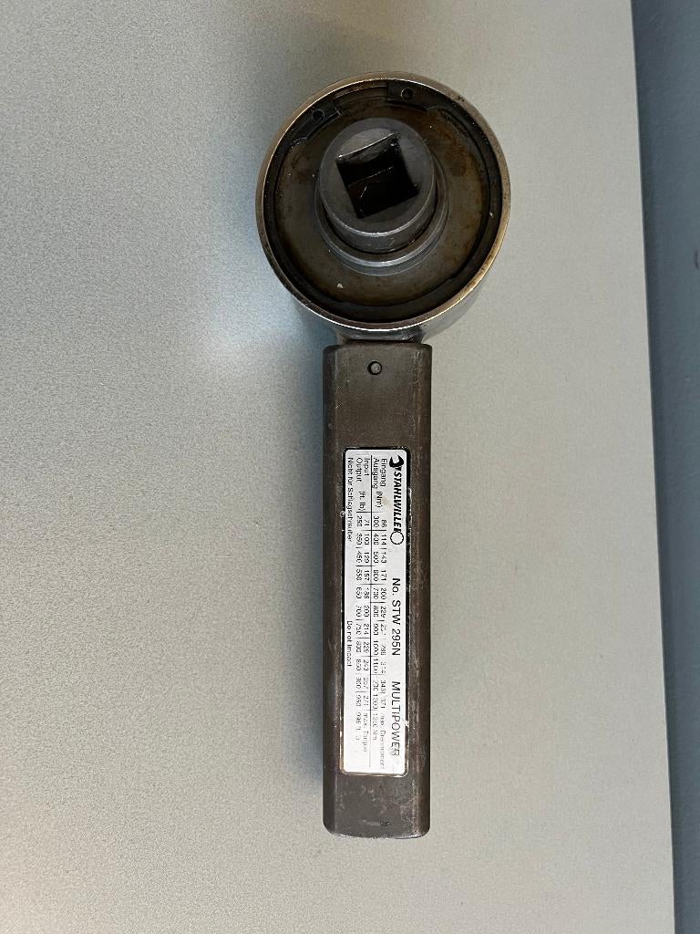 Stahlwille stw 295n multipower, Momentvermeerderaar, Ophalen