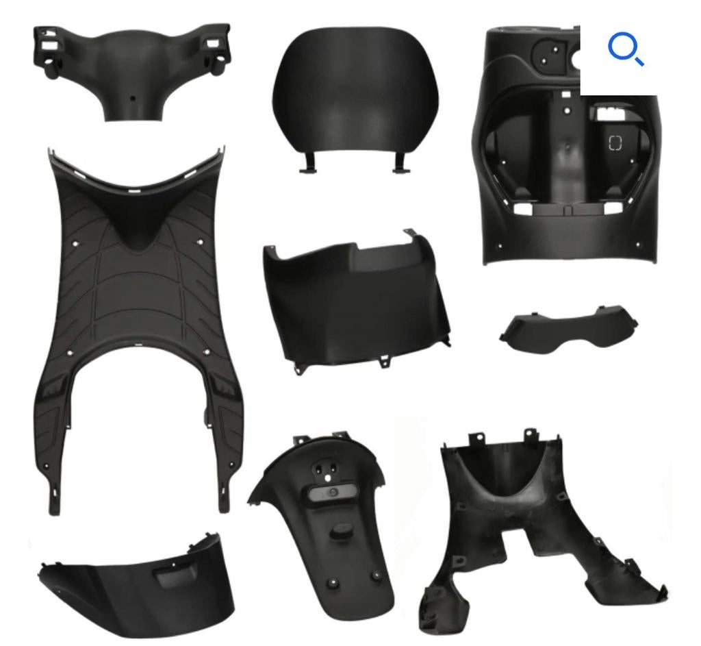 Gezocht! Zip binnenkappen set compleet!, Motoren, Ophalen