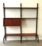 Vintage Louis van Teeffelen wandsysteem WéBé wandmeubel 60's, Ophalen, Gebruikt, 200 cm of meer, 150 tot 200 cm