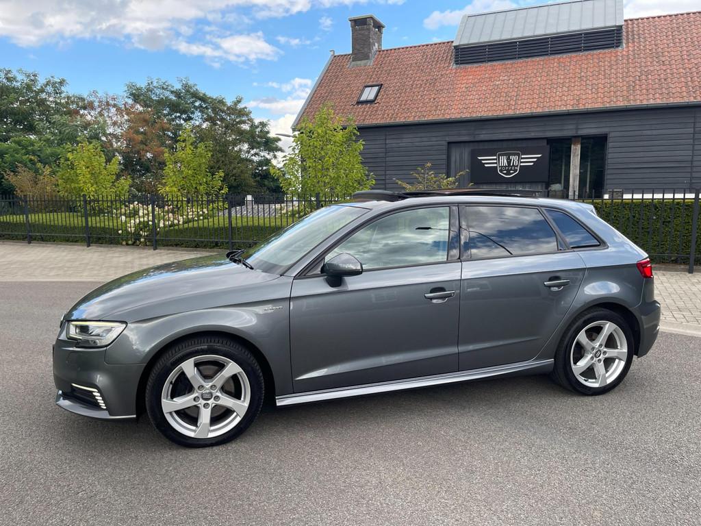 Audi A3 Sportback 1.4 e-tron Sport Panoramadak Led-Xenon Nav, 8 kWh, Stof, Gebruikt, Hybride Elektrisch/Benzine