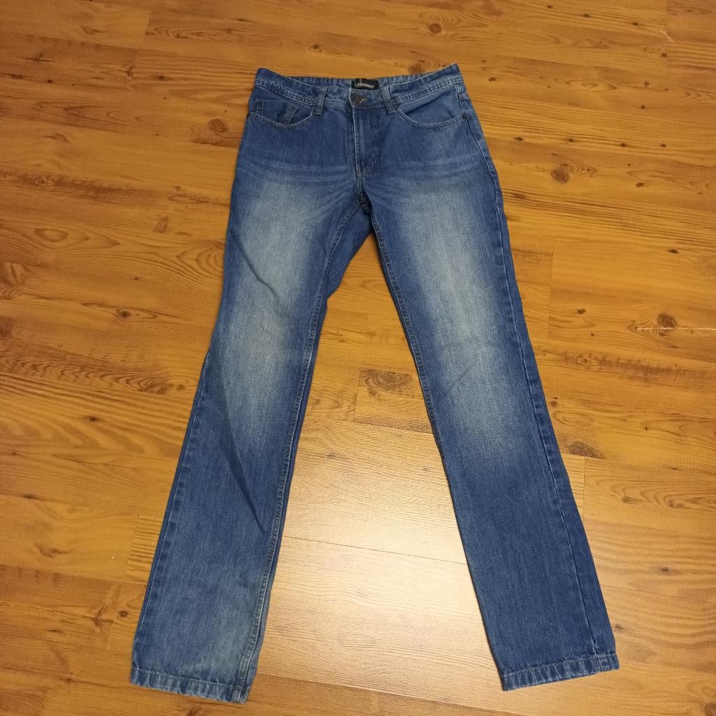 UNSIGNED - mooie jeans, blauw, jeansmaat 30., Kleding | Dames, Spijkerbroeken en Jeans, Blauw, Ophalen of Verzenden, Zo goed als nieuw