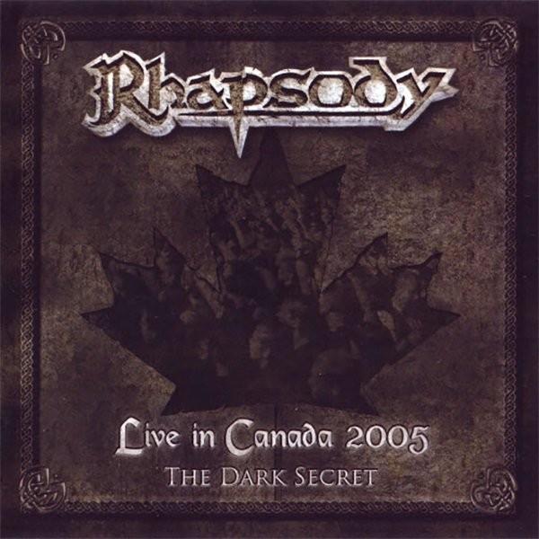 CD: Rhapsody – Live In Canada 2005 - The Dark Secret, Cd's en Dvd's, Cd's | Hardrock en Metal, Zo goed als nieuw, Ophalen of Verzenden