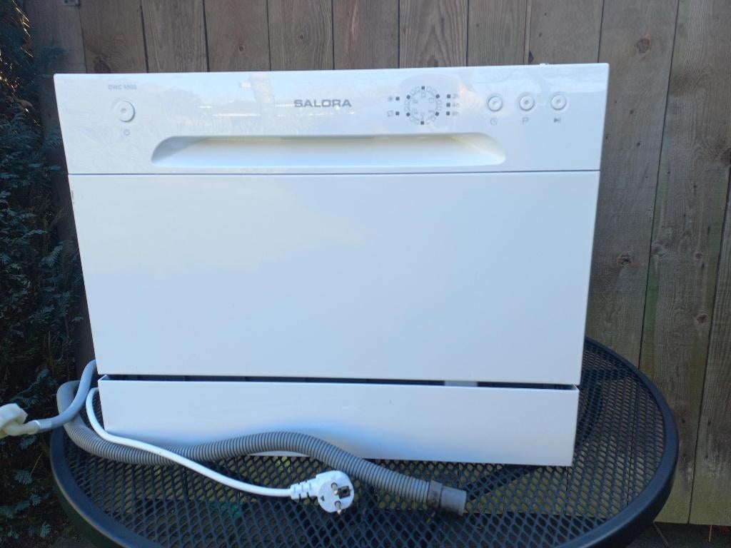 compacte vaatwasser Salora - 6 couverts, Ophalen, Gebruikt, Minder dan 85 cm, Eco programma