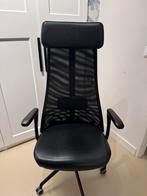 JÄRVFJÄLLET Bureaustoel met armleuningen, Huis en Inrichting, Bureaustoelen, Ophalen of Verzenden, Zo goed als nieuw, Zwart