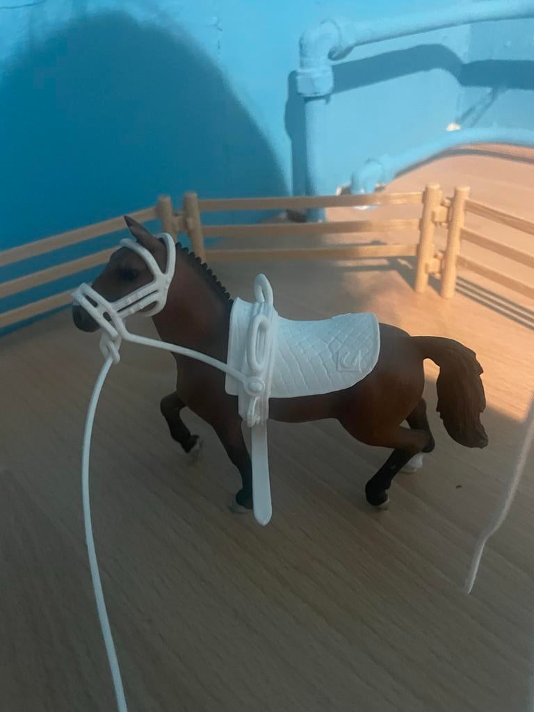Schleich Longeer Set, Ophalen of Verzenden, Gebruikt