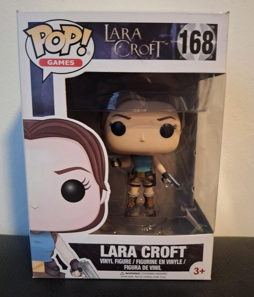 Funko POP games Lara Croft (Tomb Raider) nr. 168, Ophalen of Verzenden