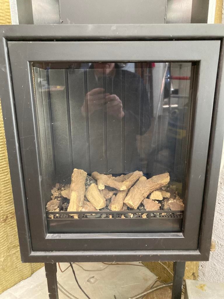 Inbouw gas haard Thermocet, Ophalen, Gebruikt, Inbouwhaard, Gashaard
