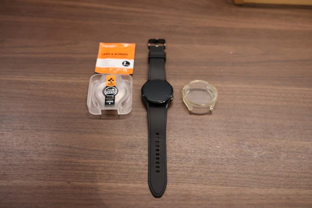 Samsung Galaxy Watch 4 40mm, Gebruikt, Zwart, Samsung galaxy watch 4 40mm, Ophalen of Verzenden