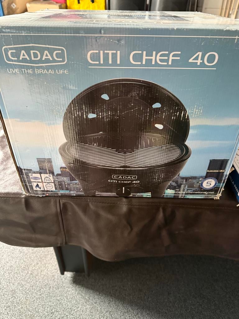 Cadac Citi Chef 40 gasbarbecue, Ophalen of Verzenden, Zo goed als nieuw