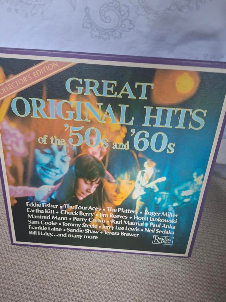 Great Original Hits '50s & '60s - Collector's Edition Boxset, Ophalen of Verzenden, Zo goed als nieuw, Pop, Boxset