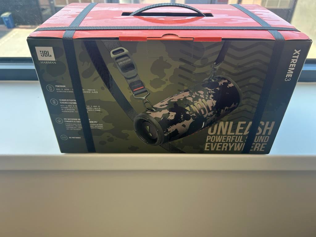 JBL Xtreme 3 Draagbare Bluetooth Speaker - Camouflage, JBL, Overige typen, Nieuw, Ophalen of Verzenden