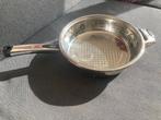 Solingen hapjespan 27 cm, Ophalen of Verzenden, Zo goed als nieuw, Rvs, Koekenpan of Braadpan
