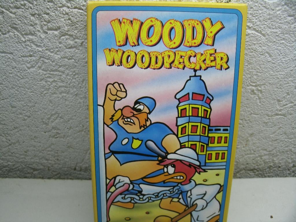 vhs23a woody woodpecker, Cd's en Dvd's, VHS | Kinderen en Jeugd, Alle leeftijden, Ophalen of Verzenden, Zo goed als nieuw