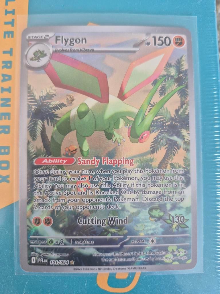 Pokémon kaart Flygon 101/094, Ophalen of Verzenden