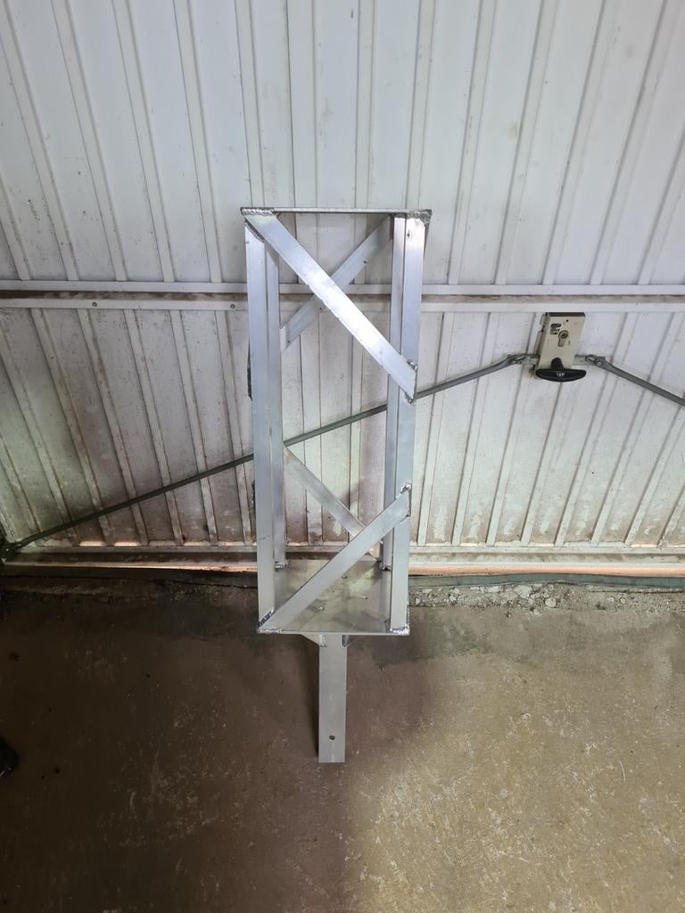 Rotorkooi aluminium, Ophalen of Verzenden, Gebruikt