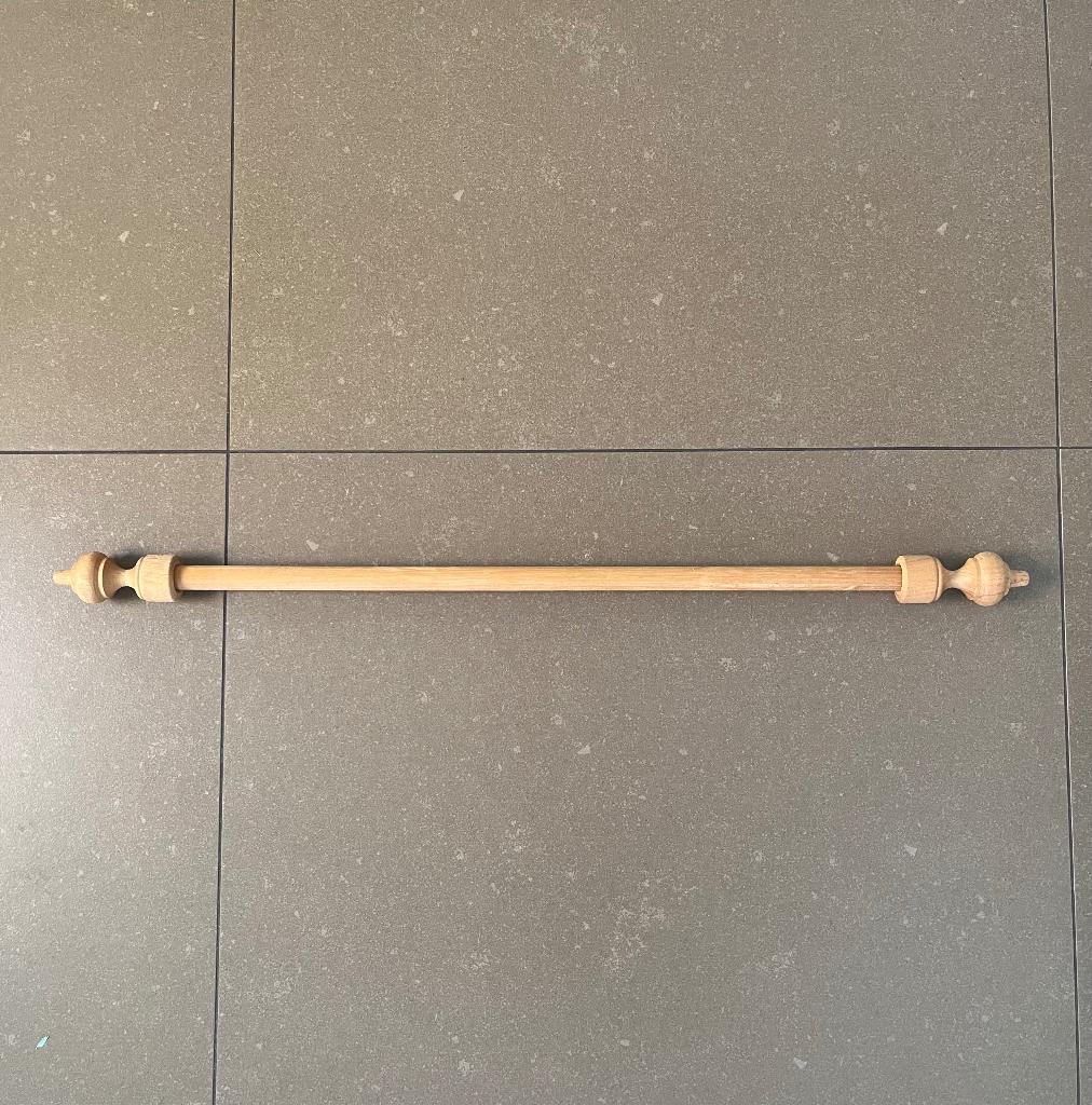 Ophangstok hout lang - 50 cm | wandhanger / poster, Ophalen of Verzenden, A1 t/m A3, Film en Tv