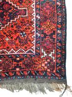 Handmade Persian wool Nomad Shiraz carpet Tribal 106x185cm, 100 tot 150 cm, Crème, Onbekend, Ophalen of Verzenden