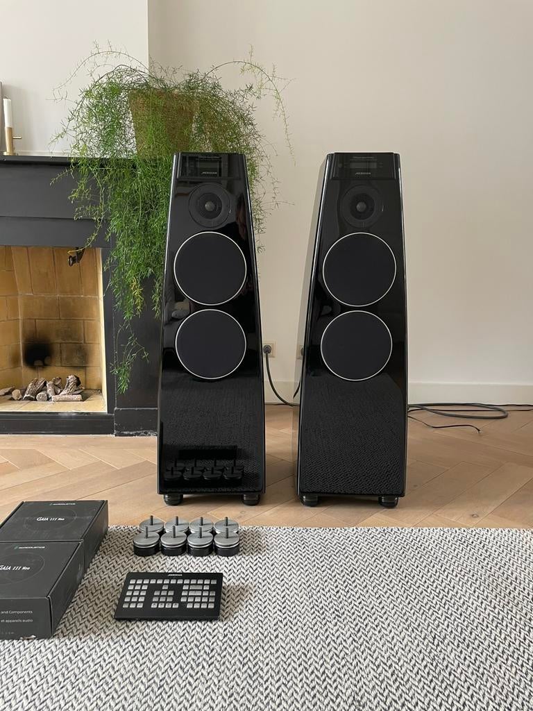 Meridian DSP5200 SE speakers, Gebruikt, 120 watt of meer, Front, Rear of Stereo speakers, Ophalen